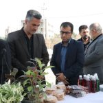 بازدید  ریاست محترم شورای اسلامی شهر   از نمایشگاه و بازارچه اقتصاد مقاومتی